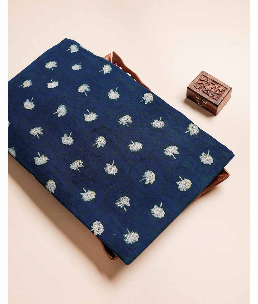 PURE COTTON HAND BLOCK PRINTED FABRIC