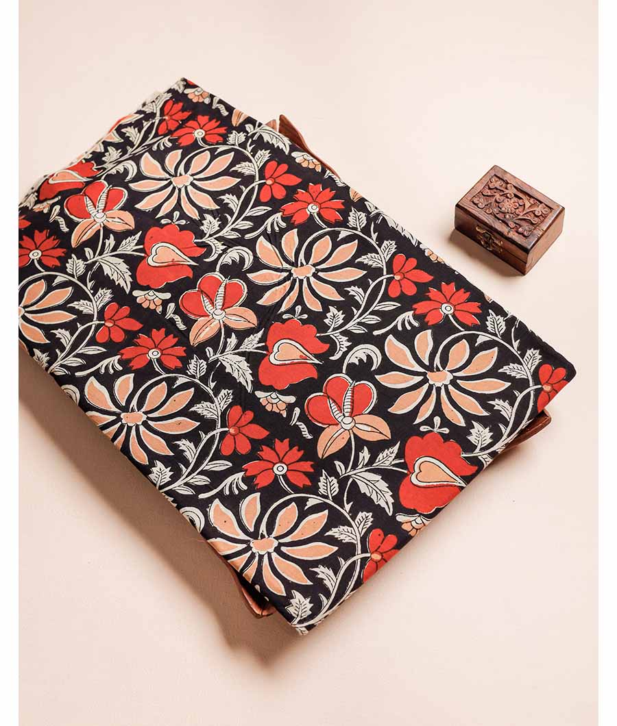 PURE COTTON HAND BLOCK PRINTED FABRIC