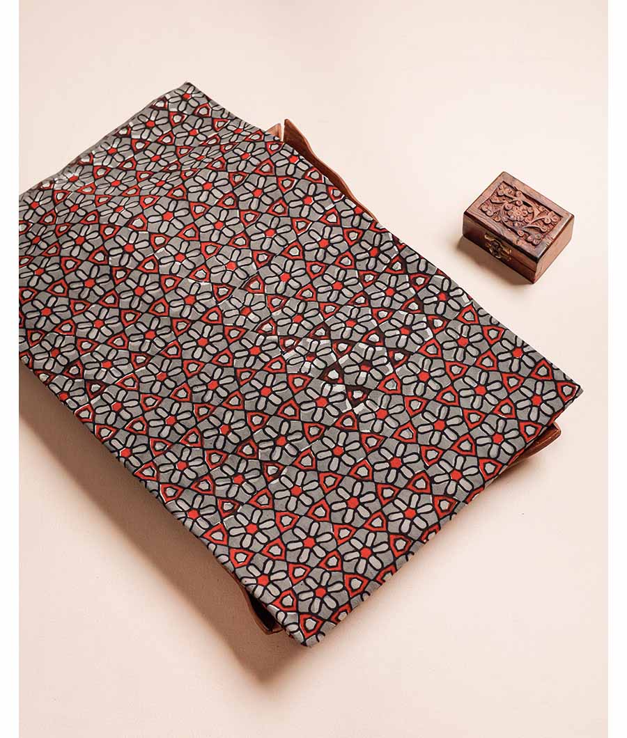 PURE COTTON HAND BLOCK PRINTED FABRIC