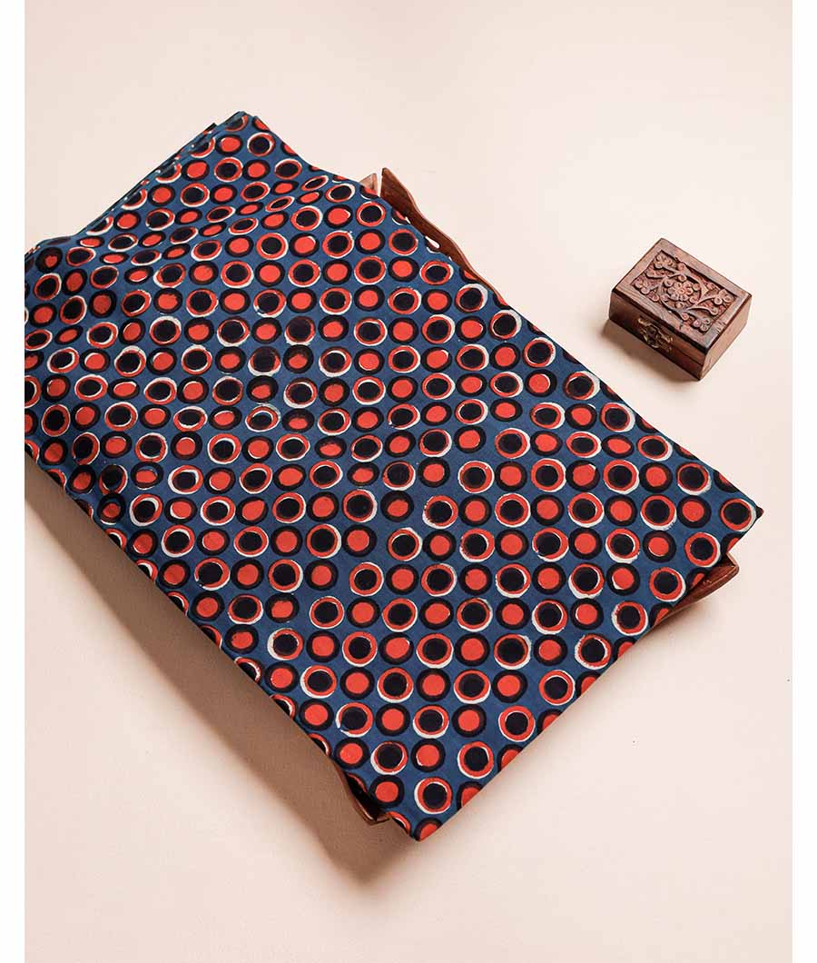PURE COTTON HAND BLOCK PRINTED FABRIC
