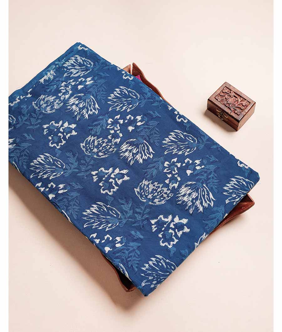 PURE COTTON HAND BLOCK PRINTED FABRIC