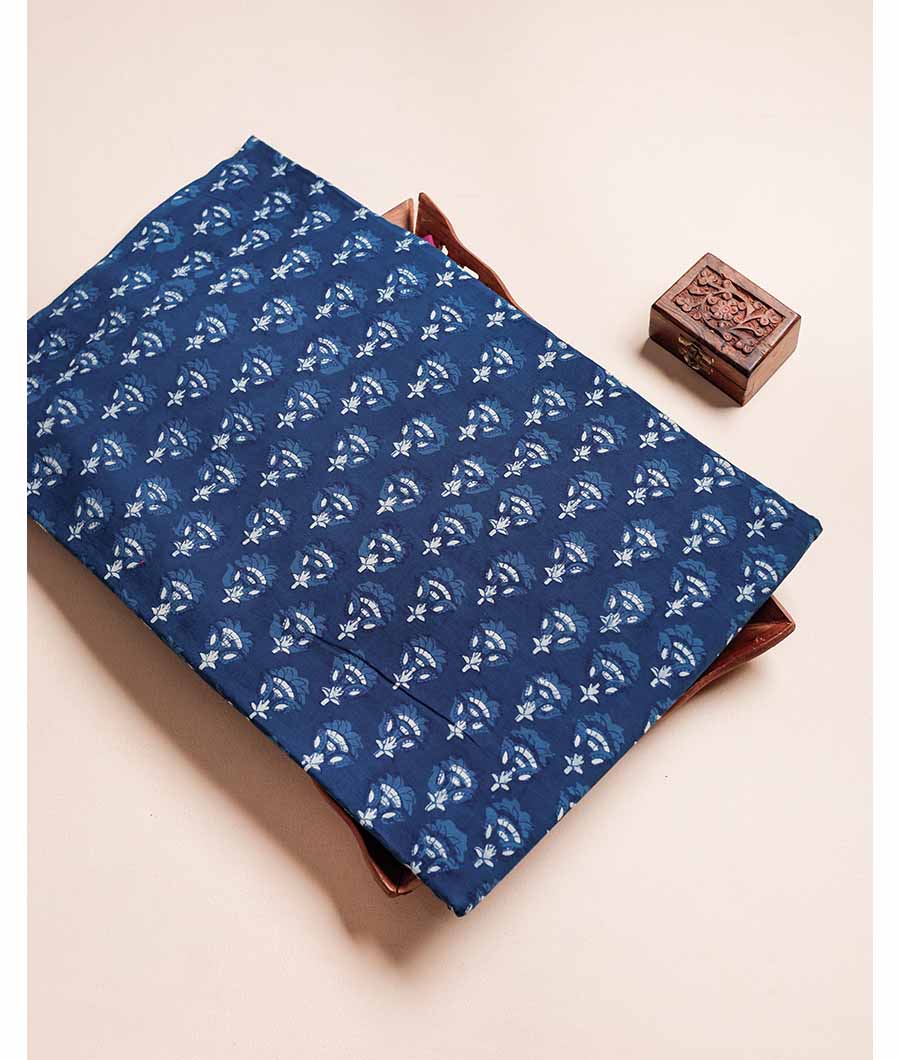 PURE COTTON HAND BLOCK PRINTED FABRIC