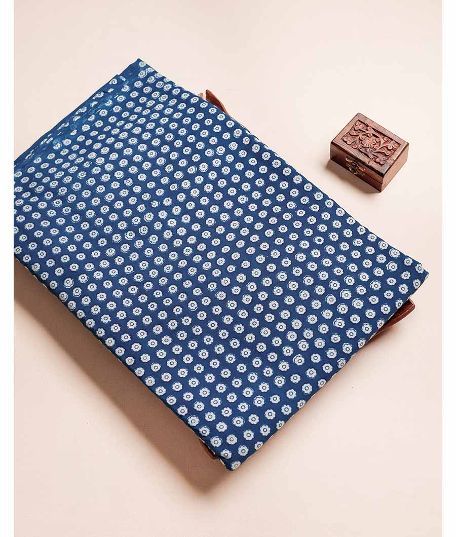 PURE COTTON HAND BLOCK PRINTED FABRIC