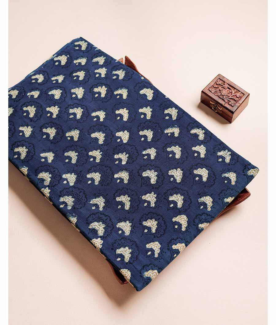 PURE COTTON HAND BLOCK PRINTED FABRIC