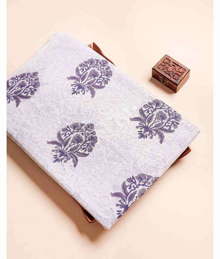 PURE COTTON HAND BLOCK PRINTED FABRIC
