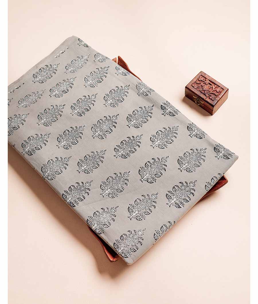 PURE COTTON HAND BLOCK PRINTED FABRIC