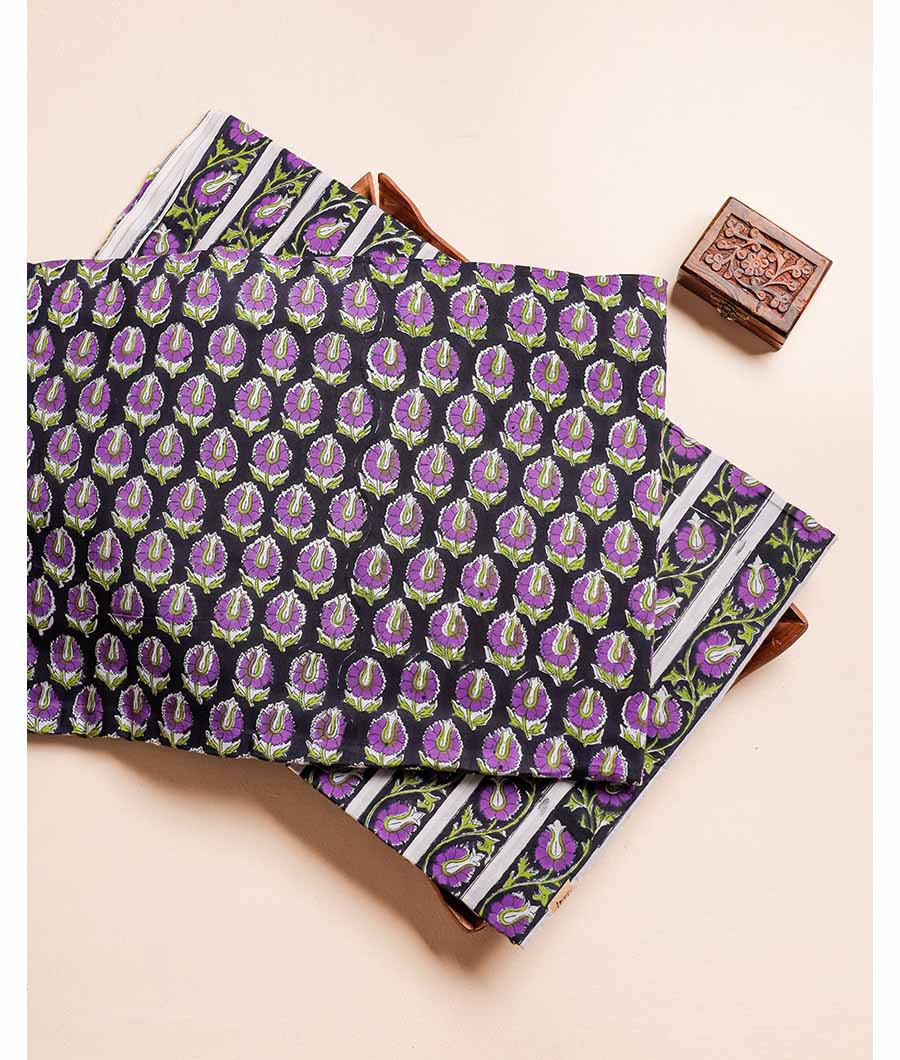 PURE COTTON HAND BLOCK PRINTED FABRIC