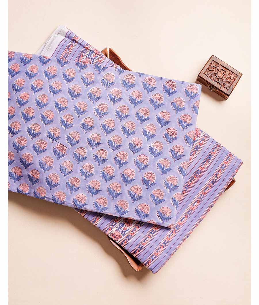 PURE COTTON HAND BLOCK PRINTED FABRIC