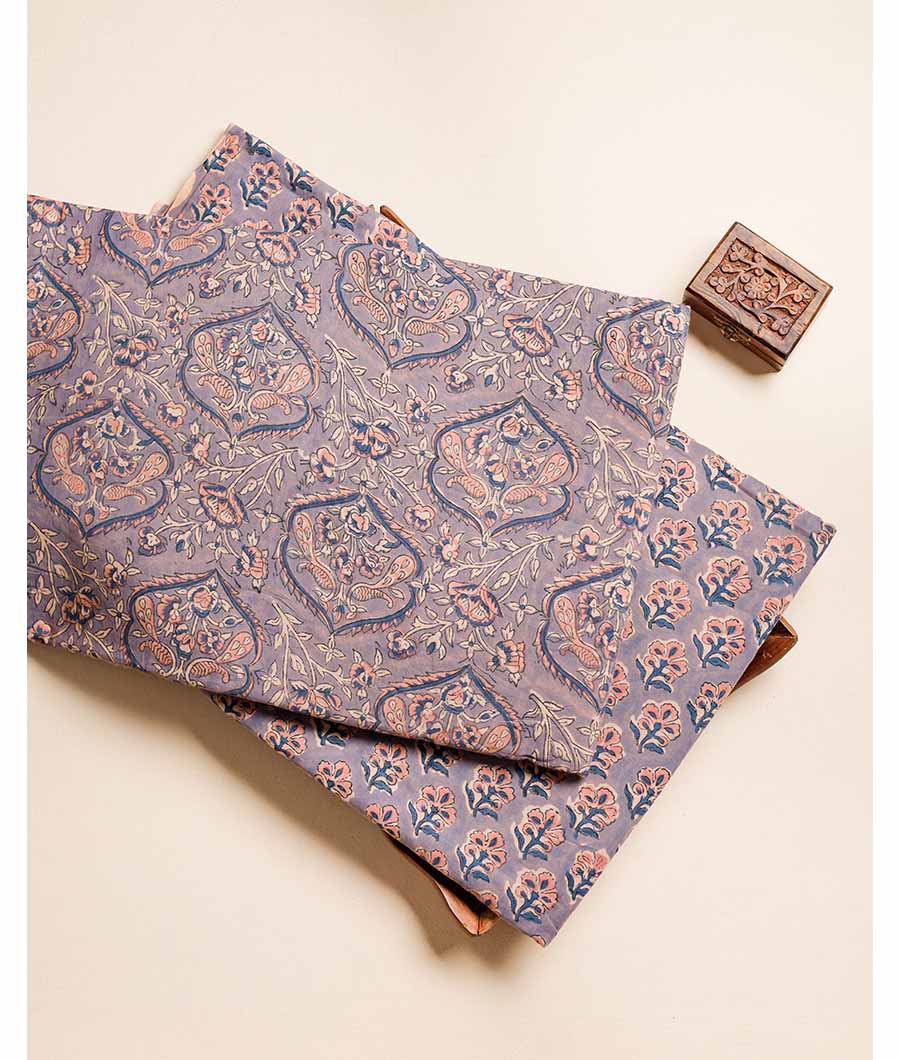 PURE COTTON HAND BLOCK PRINTED FABRIC
