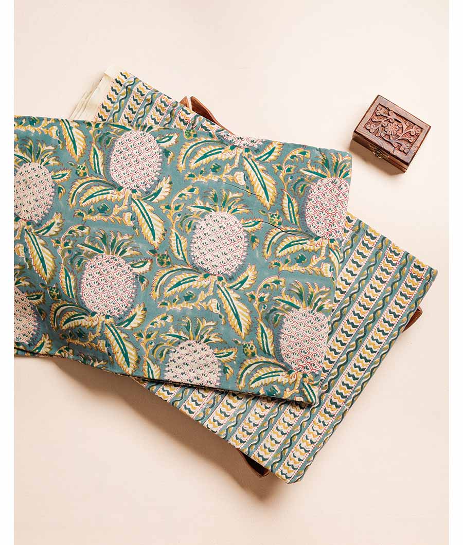 PURE COTTON HAND BLOCK PRINTED FABRIC