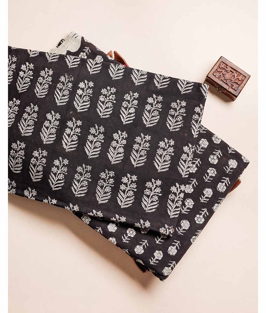 PURE COTTON HAND BLOCK PRINTED FABRIC