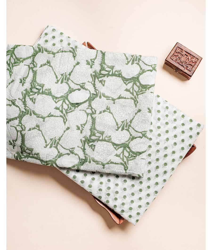 PURE COTTON HAND BLOCK PRINTED FABRIC