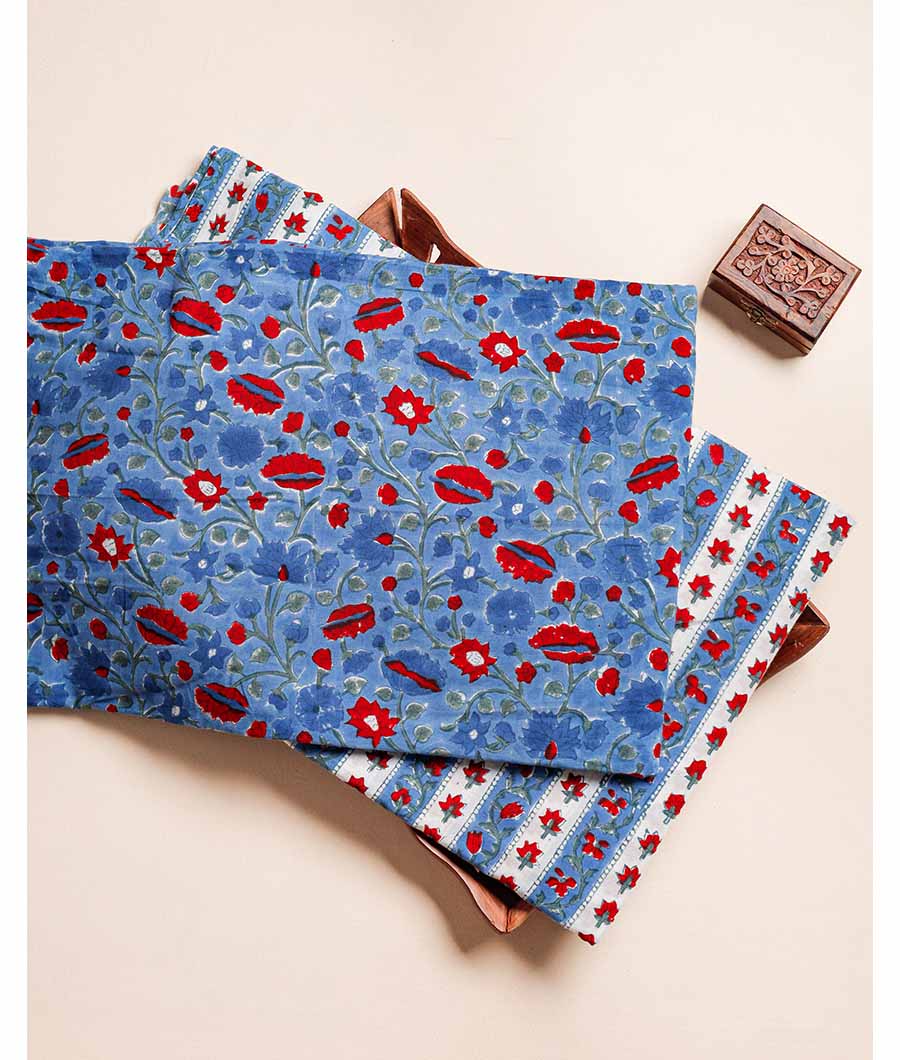 PURE COTTON HAND BLOCK PRINTED FABRIC