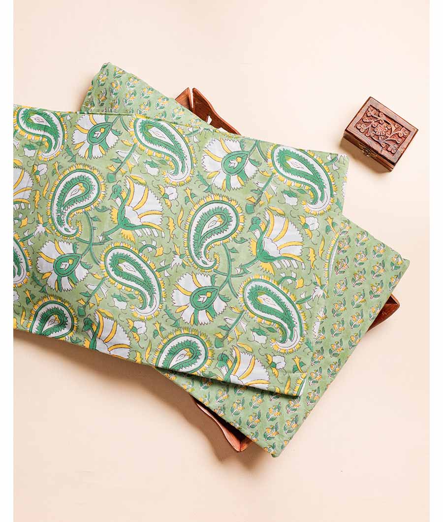 PURE COTTON HAND BLOCK PRINTED FABRIC