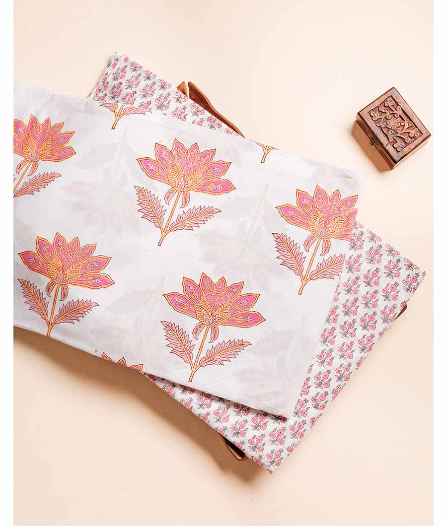 PURE COTTON HAND BLOCK PRINTED FABRIC