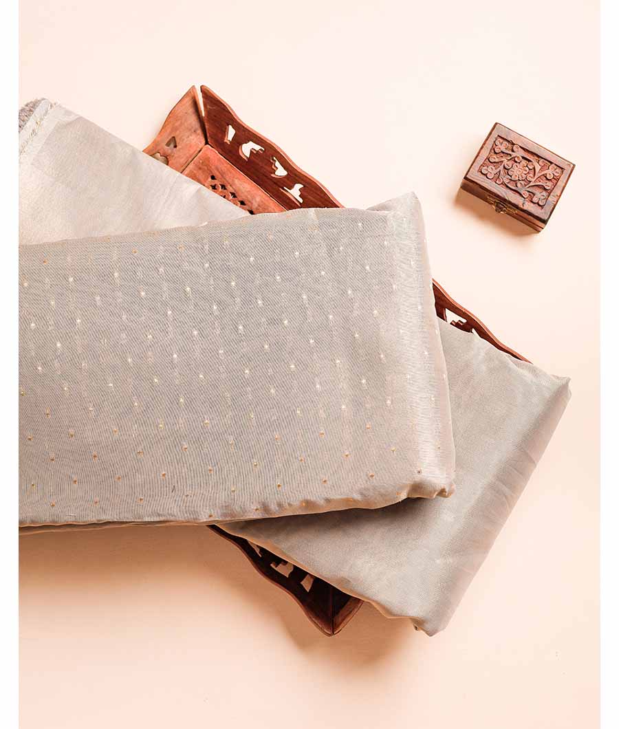 SEMI TISSUE BROCADE FABRIC
