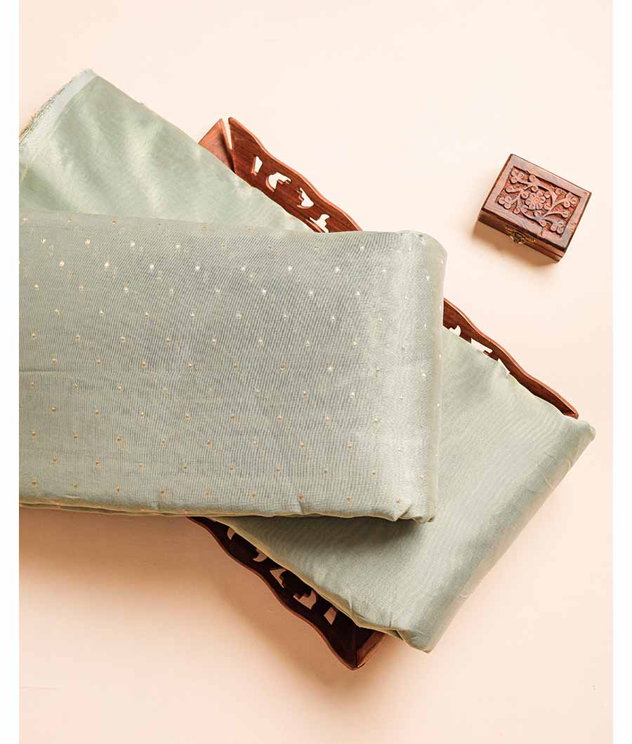 SEMI TISSUE BROCADE FABRIC