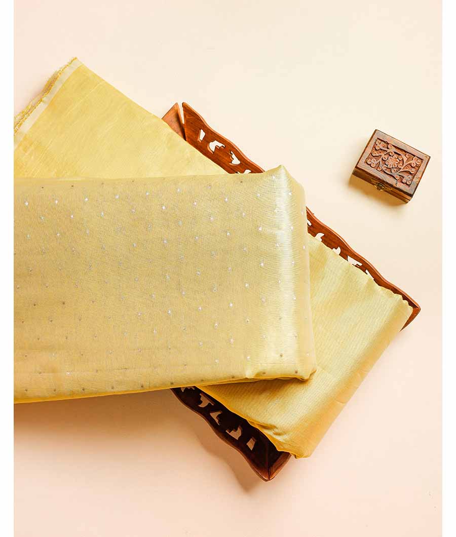 SEMI TISSUE BROCADE FABRIC