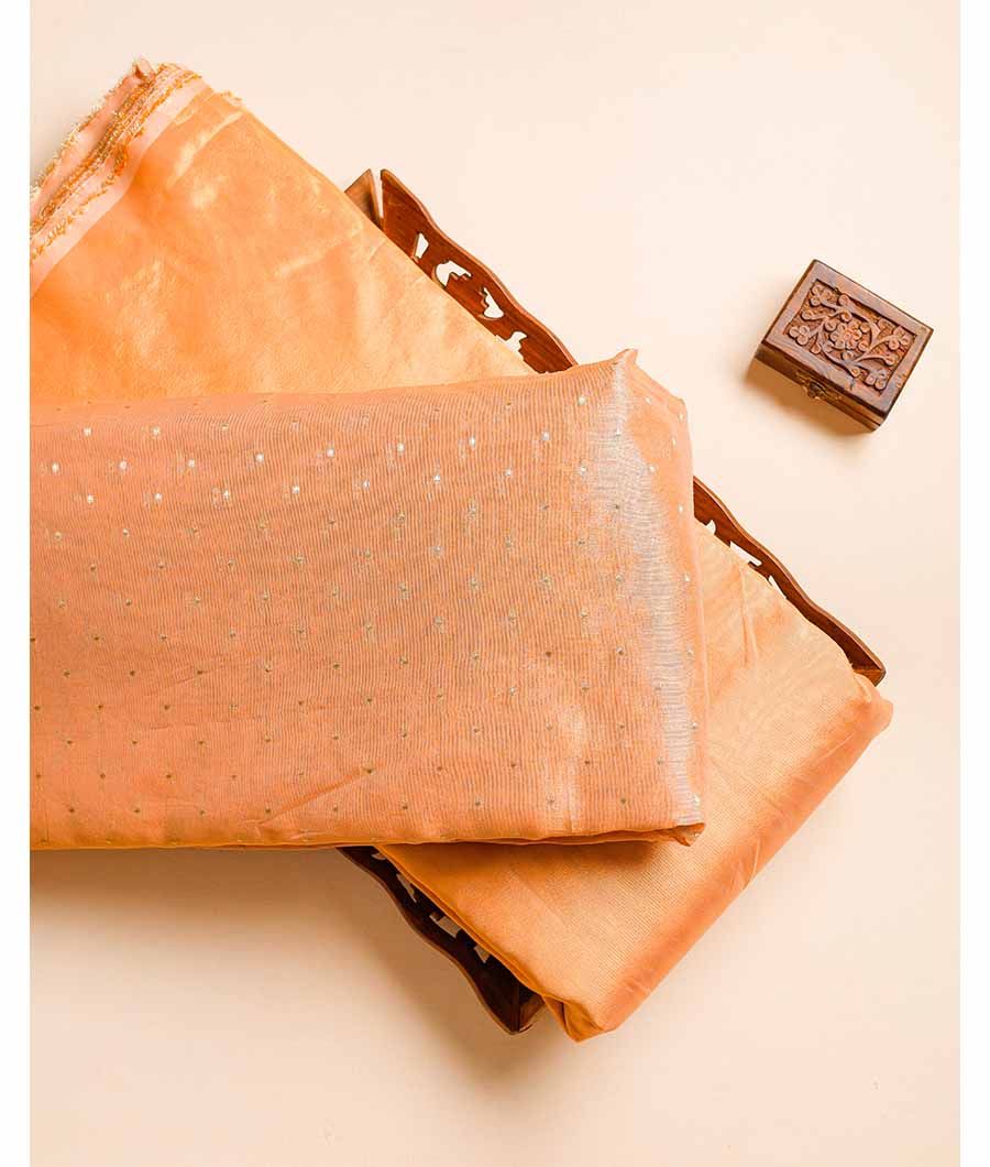 SEMI TISSUE BROCADE FABRIC