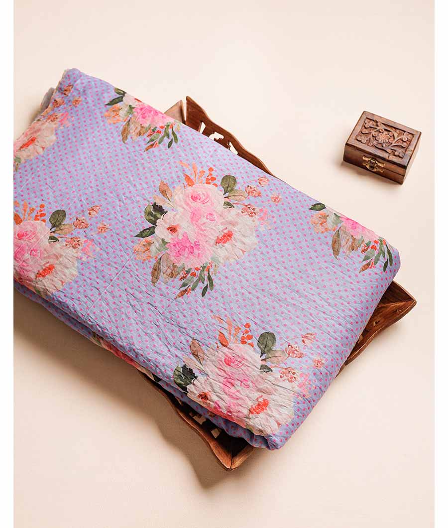 MOGRA CHANDERI PRINTED FABRIC