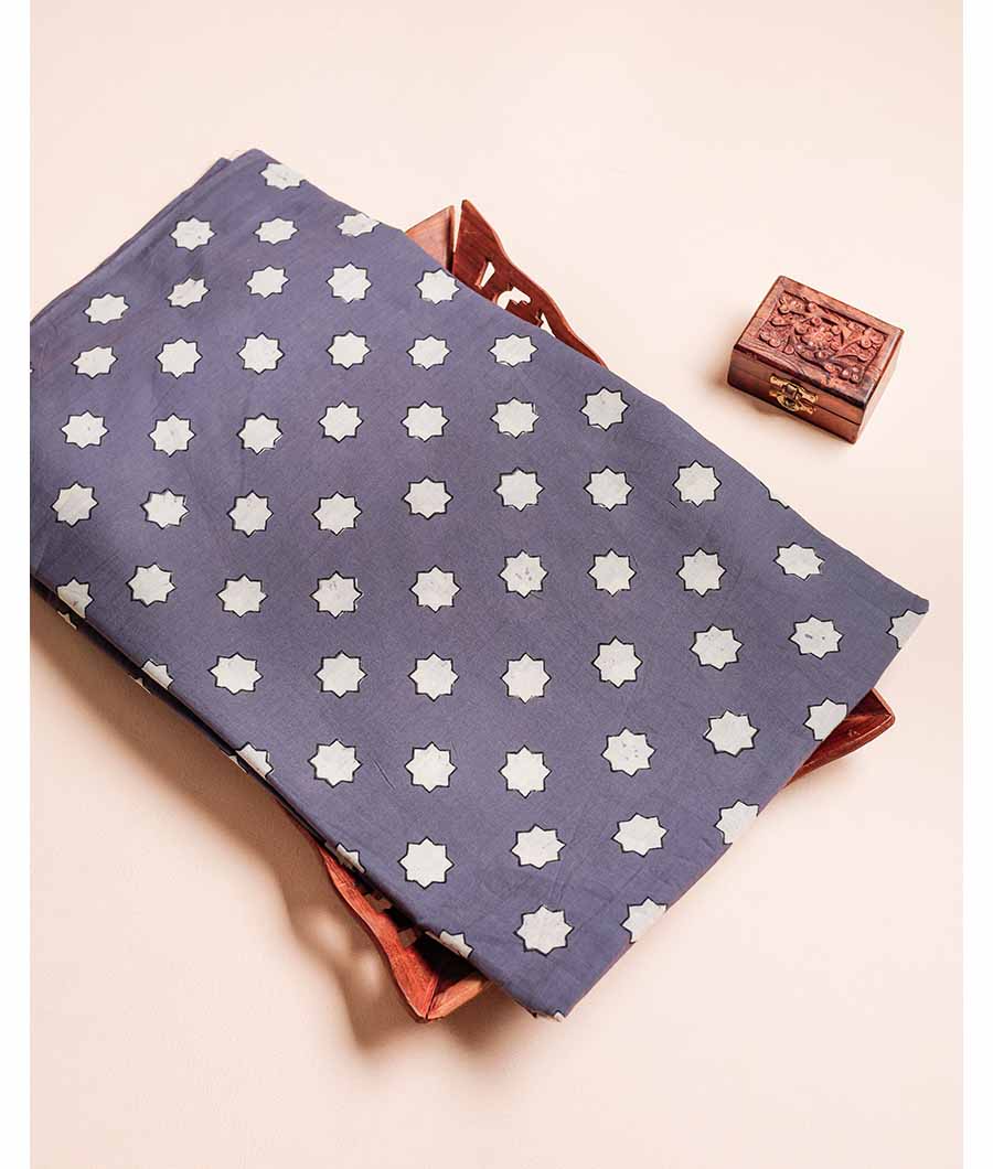 NATURAL DYE HAND BLOCK PRINTED FABRIC