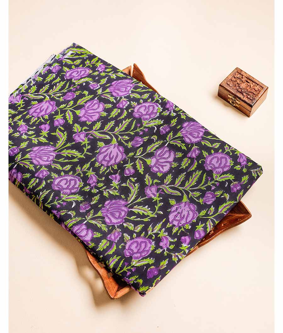 COTTON HANDBLOCK PRINTED FABRIC