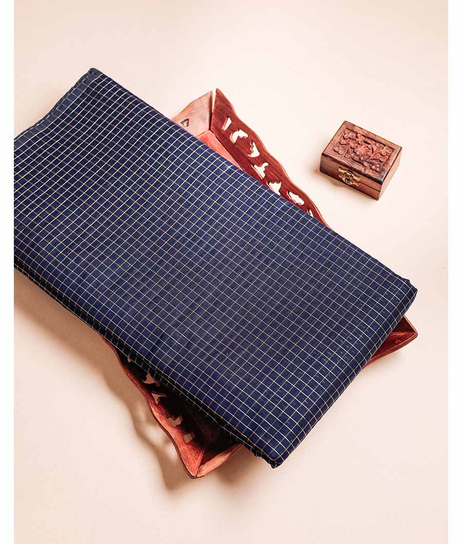 COTTON SILK ZARI FABRIC