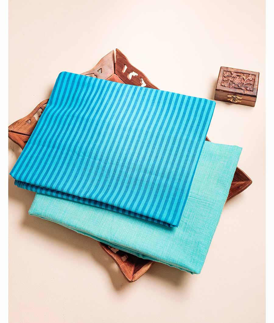 COTTON WOVEN WITH STRIPES MIX & MATCH