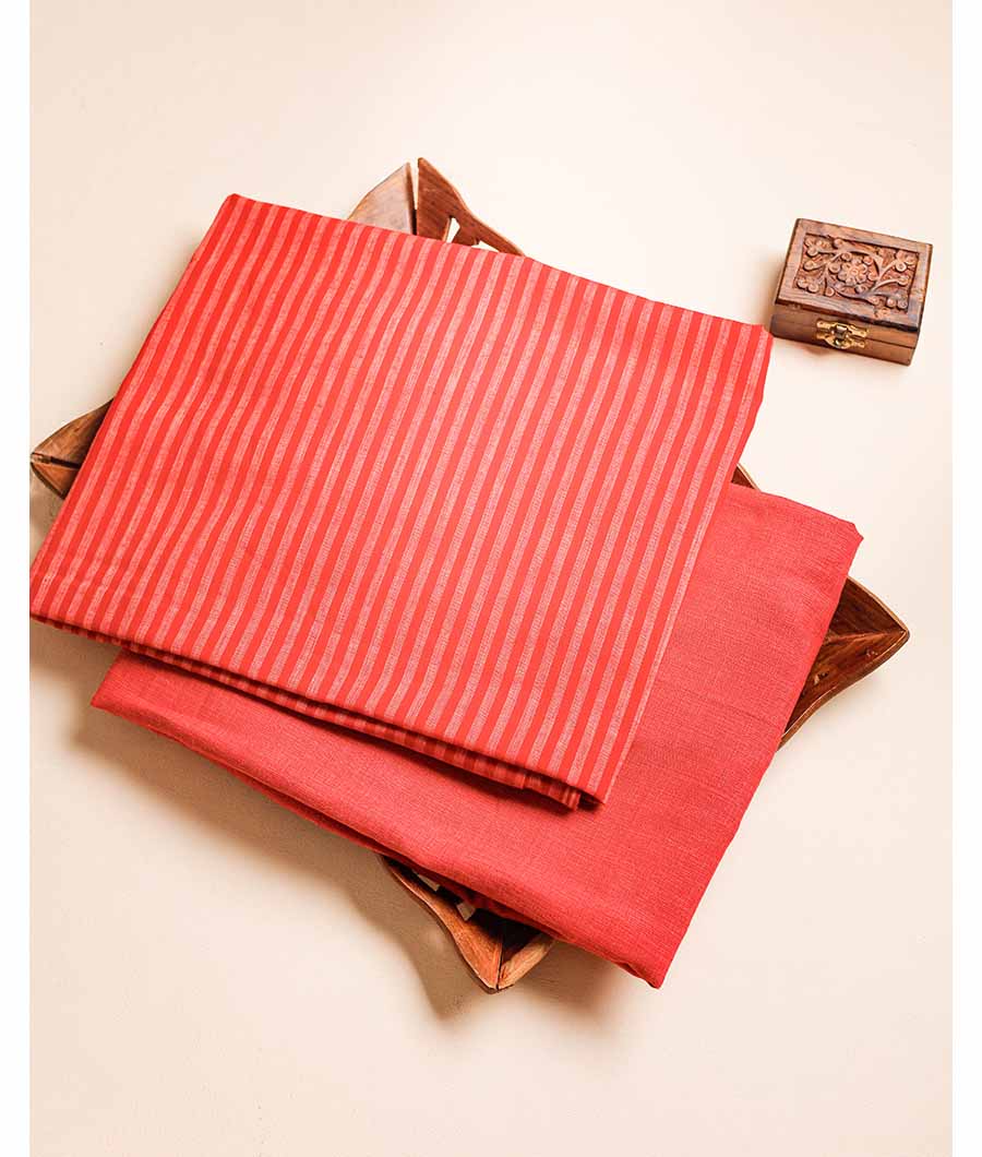 COTTON WOVEN WITH STRIPES MIX & MATCH