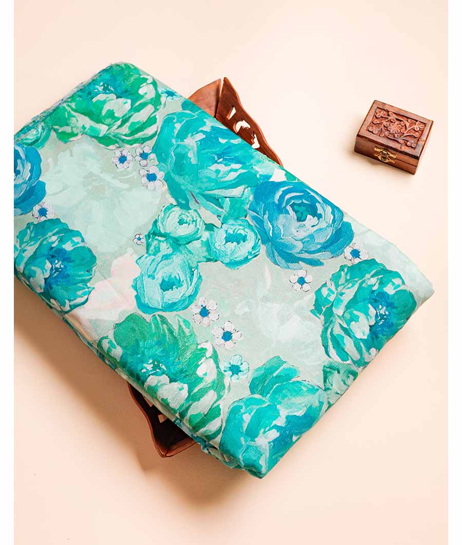 PREMIUM PURE COTTON DIGITAL PRINTED FABRIC