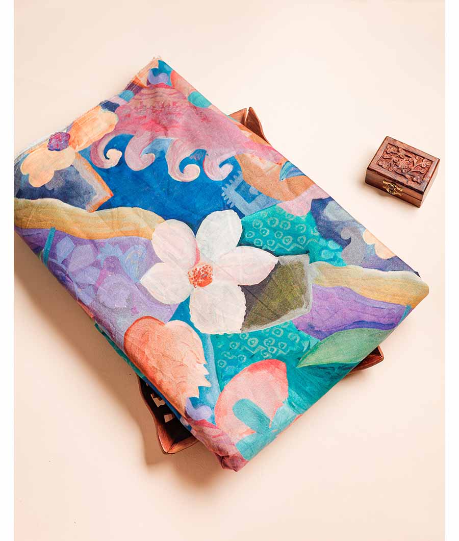 PREMIUM PURE COTTON DIGITAL PRINTED FABRIC