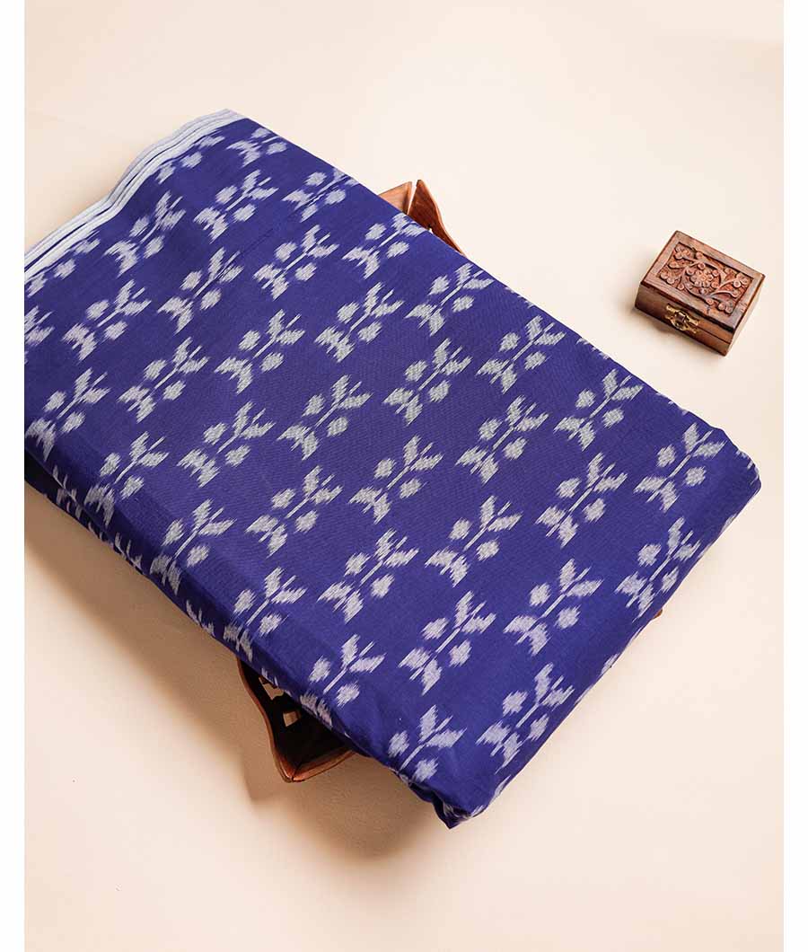 PURE HANDLOOM DOUBLE IKAT COTTON FABRIC