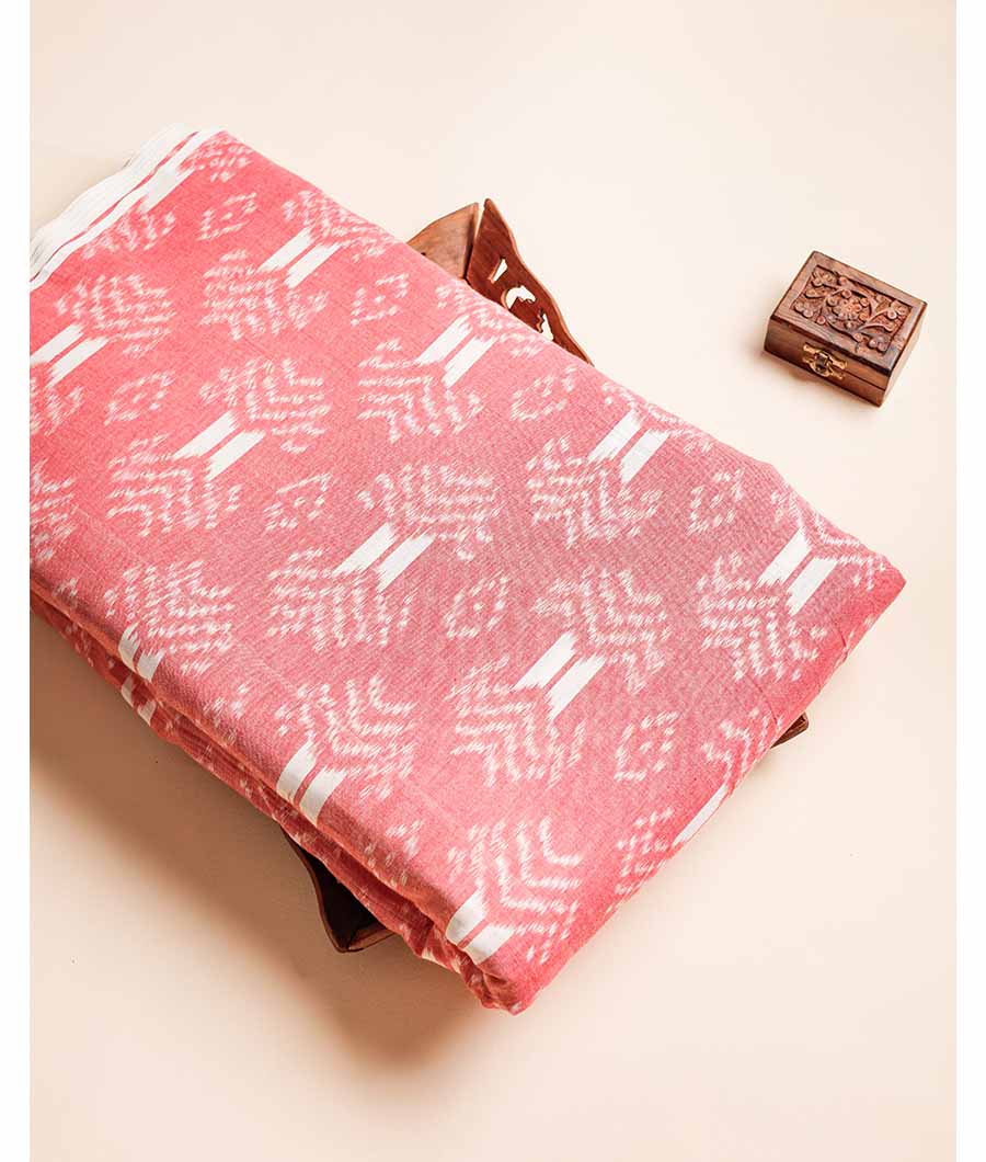 PURE HANDLOOM DOUBLE IKAT COTTON FABRIC