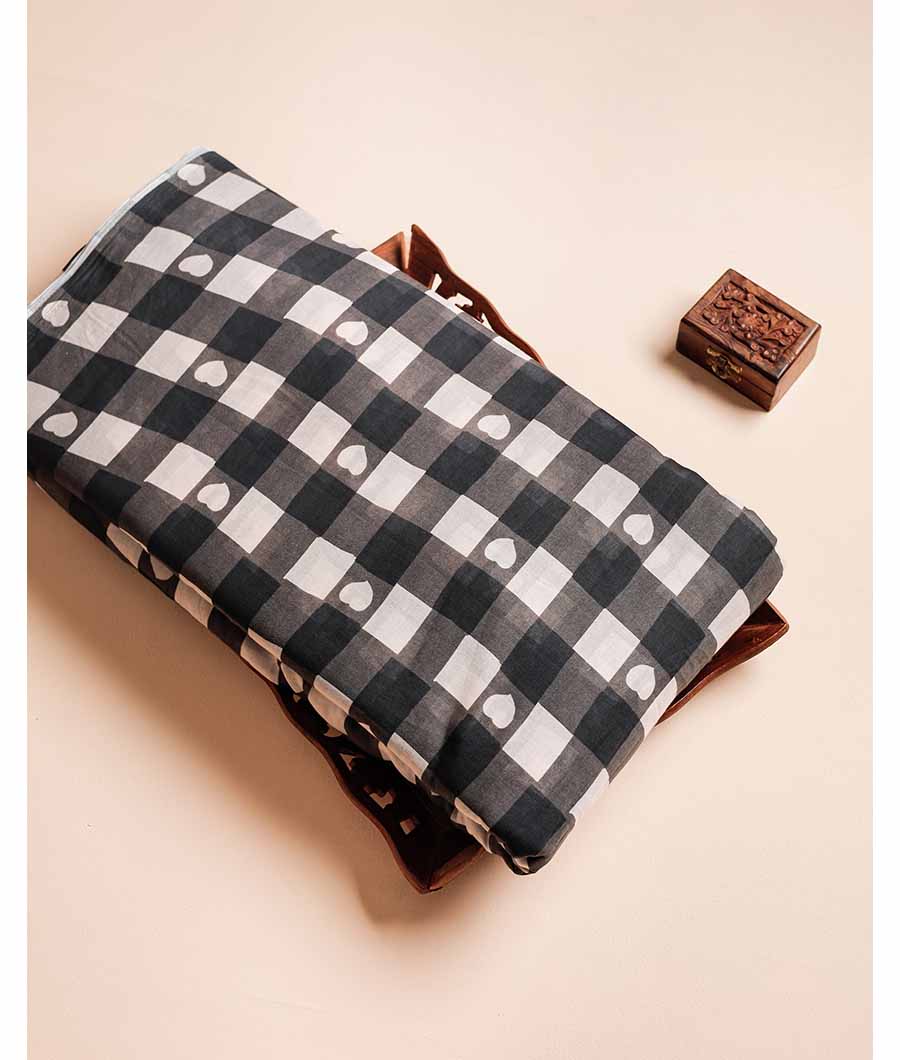 PURE MUL COTTON PRINTED FABRIC