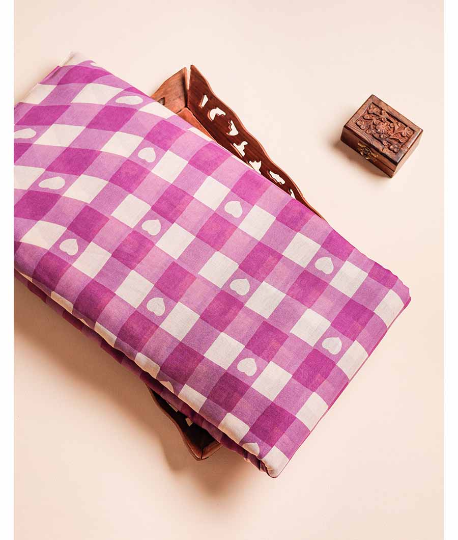 PURE MUL COTTON PRINTED FABRIC