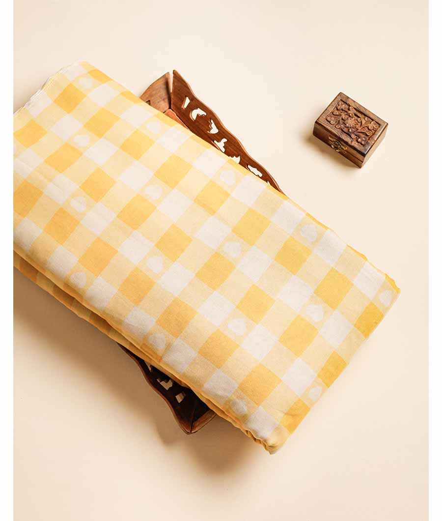 PURE MUL COTTON PRINTED FABRIC