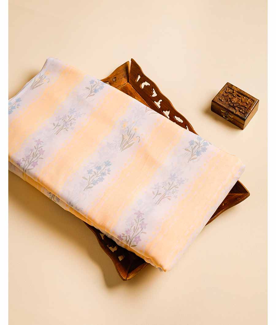 SEMI MUL CHANDERI FABRIC