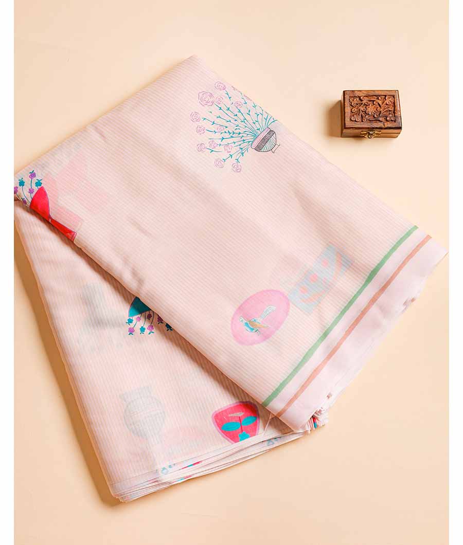 SEMI MUL CHANDERI FABRIC