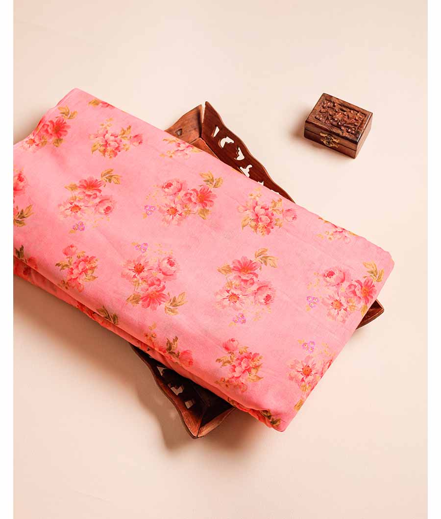 SEMI MUL CHANDERI FABRIC