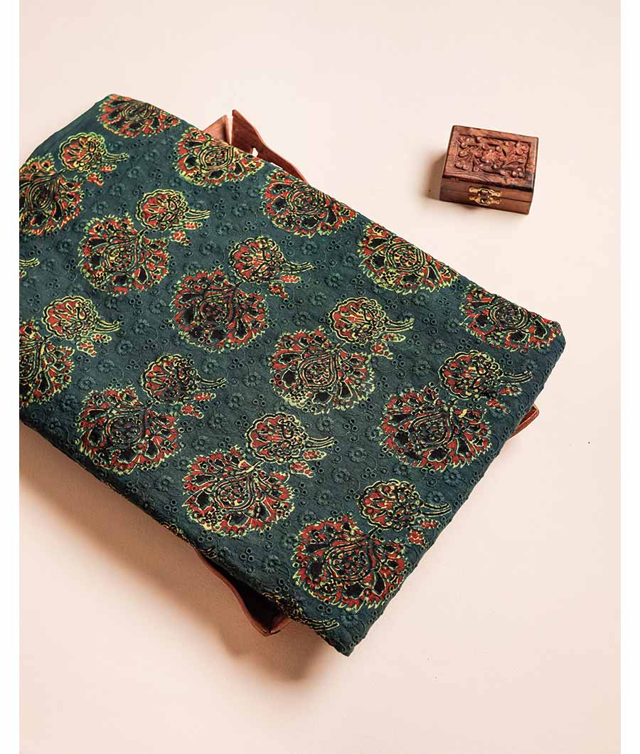 PURE COTTON AJRAKH HAKOBA FABRIC