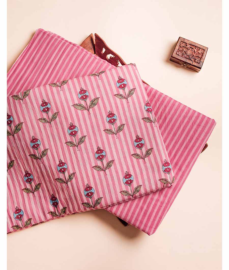 PURE COTTON MUL PRINTED FABRIC