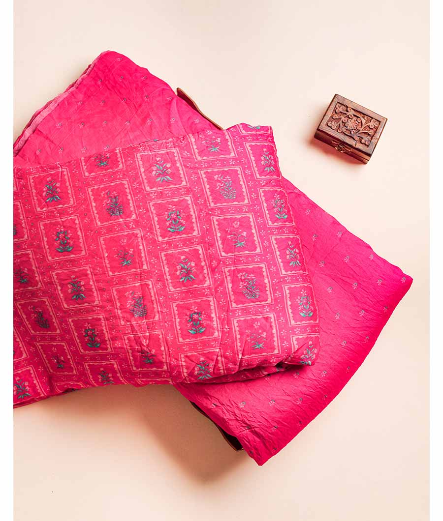 MOGRA CHANDERI PRINTED FABRIC