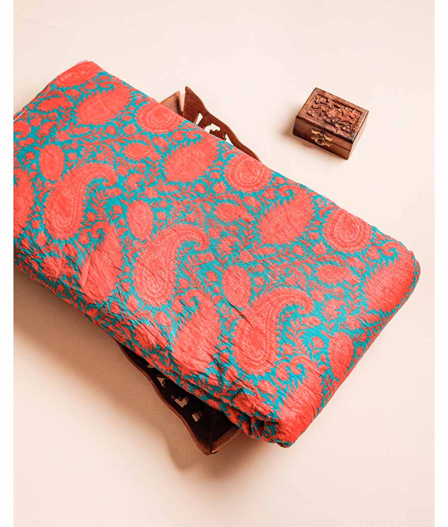 MOGRA CHANDERI PRINTED FABRIC