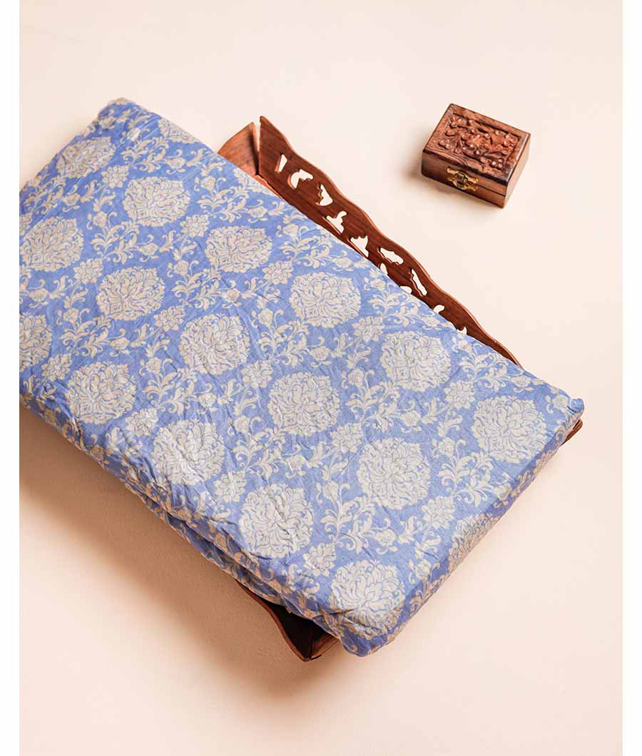 MOGRA CHANDERI PRINTED FABRIC