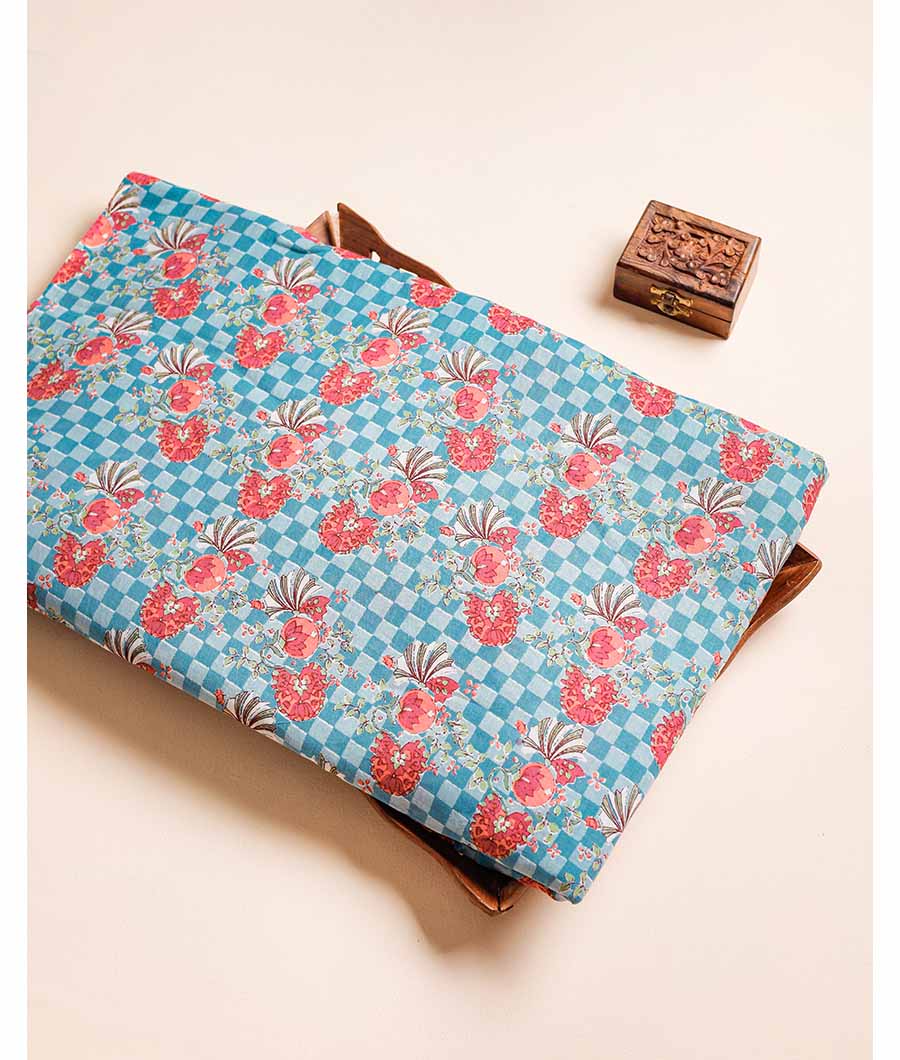 PURE COTTON MUL PRINTED FABRICS