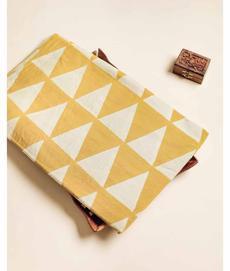 PURE HANDBLOCK PRINTED FABRIC