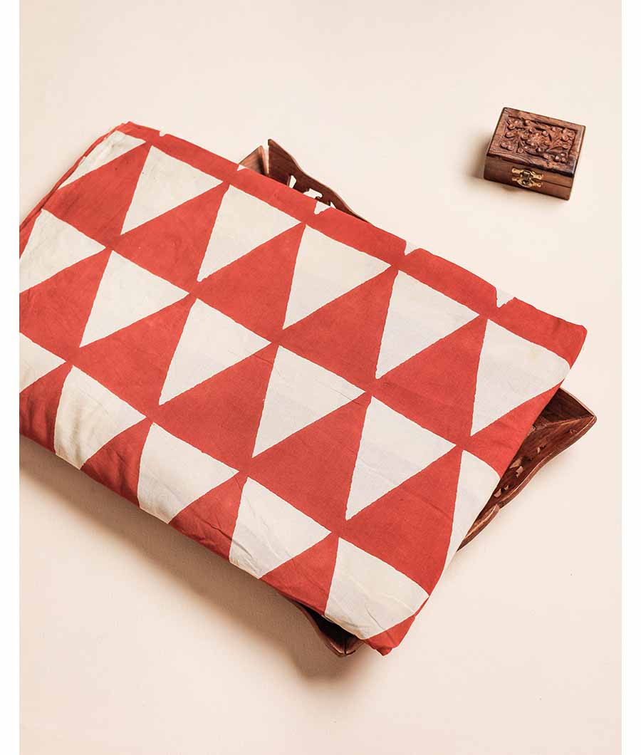 PURE HANDBLOCK PRINTED FABRIC