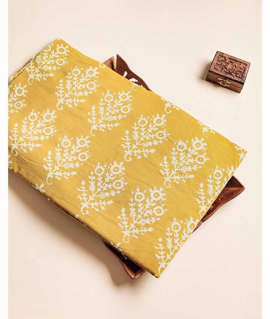 PURE HANDBLOCK PRINTED FABRIC