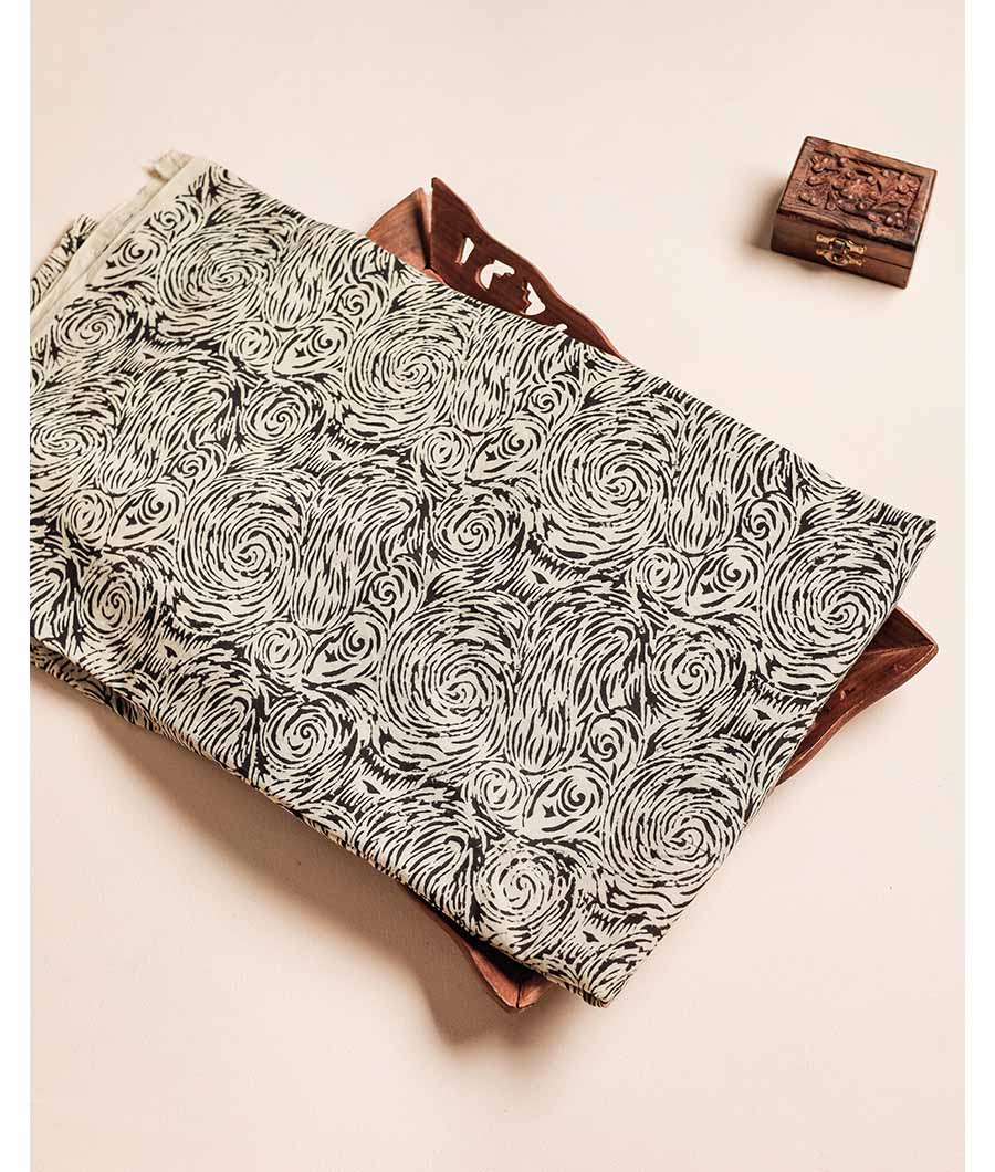 PURE HANDBLOCK PRINTED FABRIC