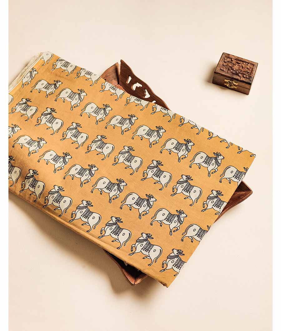 PURE HANDBLOCK PRINTED FABRIC